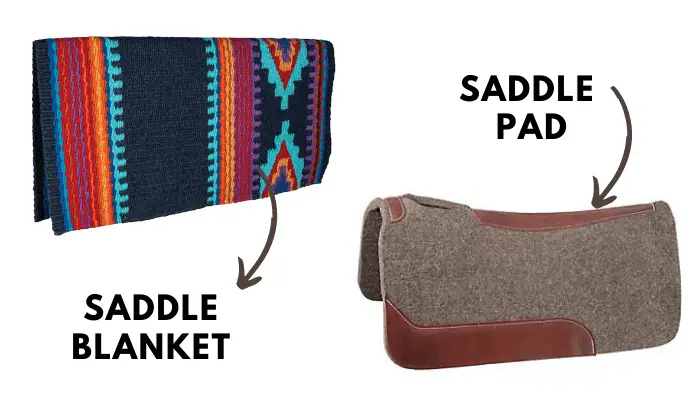 Difference Between A Saddle Pad and A Saddle Blanket